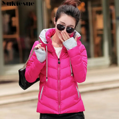 Women’s Winter Hooded Parka Jacket