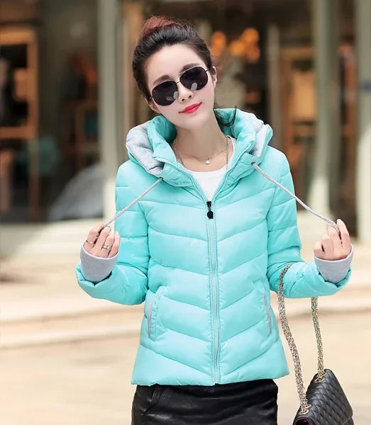 Women’s Winter Hooded Parka Jacket