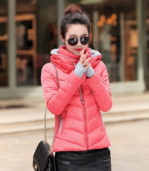 Women’s Winter Hooded Parka Jacket