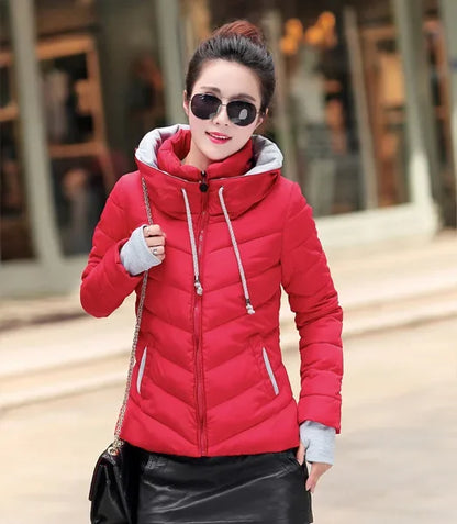 Women’s Winter Hooded Parka Jacket