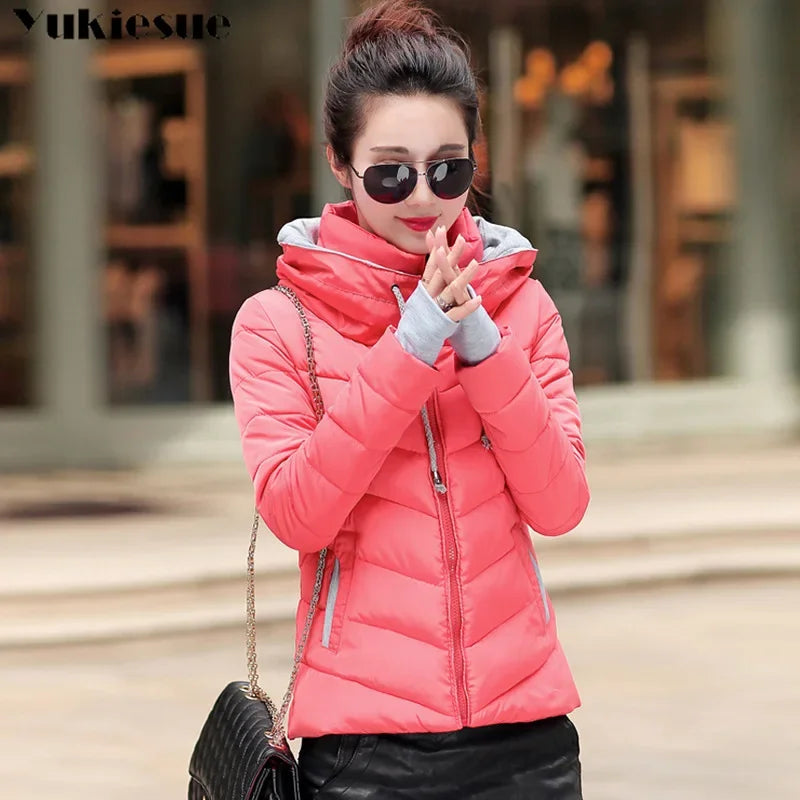Women’s Winter Hooded Parka Jacket