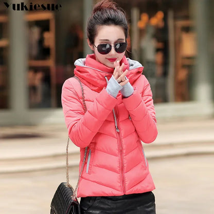 Women’s Winter Hooded Parka Jacket