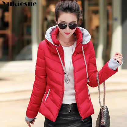 Women’s Winter Hooded Parka Jacket