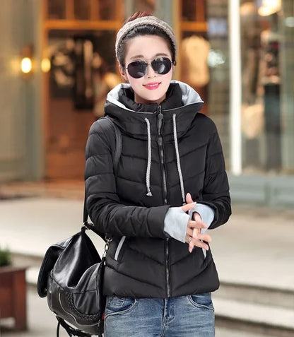 Women’s Winter Hooded Parka Jacket