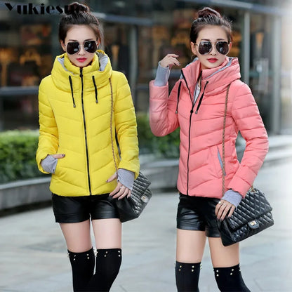 Women’s Winter Hooded Parka Jacket