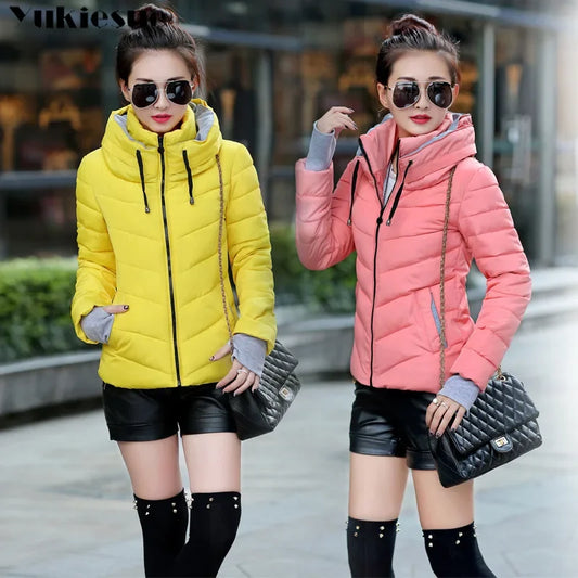 Women’s Winter Hooded Parka Jacket